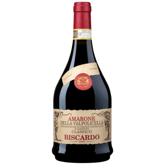 Biscardo Amarone DOCG Della Valpolicella 15,5% 0,75L