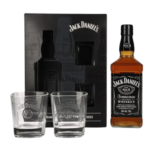 Jack Daniel's 2023 Edition 0,7L 40% + 2 Glasses GB