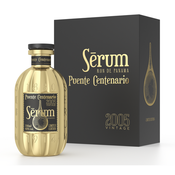 Sērum Puente Centenario Vintage 2005 rums 0,7L 40% GB
