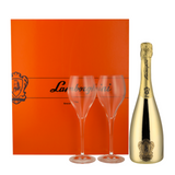 LAMBORGHINI BRUT SPUMANTE GOLD 0,75L 12% 2 Glasses