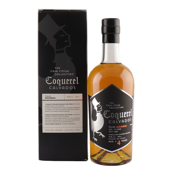 CALVADOS COQUEREL Limited Edition Burbon Cask 0,7L 41%