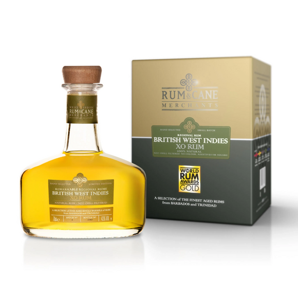 Rum & Cane British West Indies XO GB 0,7l 43%