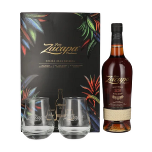 Zacapa 23 YO + 2 Glasses 40% 0.7L GB