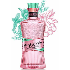 Mintis Gin Amarena Cherry & Pancalieri mint 0,7L 41,8%