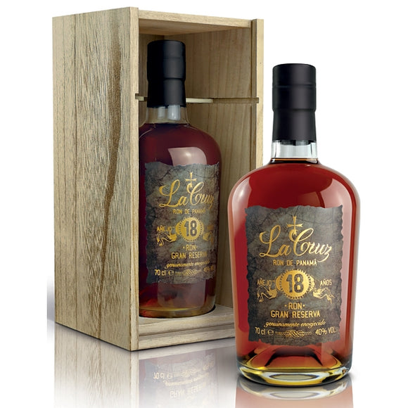RUMS LA CRUZ 18YO 0,7L 40% WB