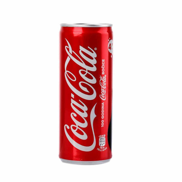 COCA COLA 0.330L (+depozīts 0,10 eur)