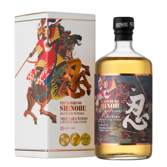 Shinobu Blended Whisky Mizunara Oak Finish 0.7L 43%