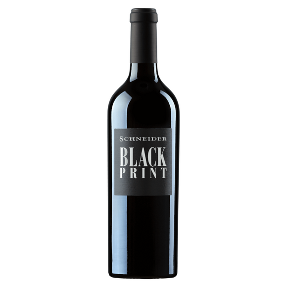 Markus Schneider, Black Print, QbA, Pfalz, dry, red 14% 0,75L