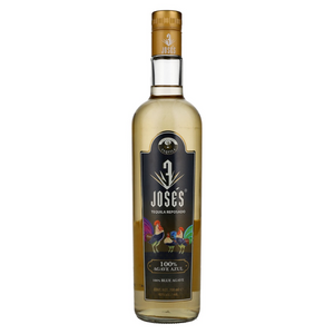 3 Joses Tequila Reposado 100% Agave Azul 0,7L 40%