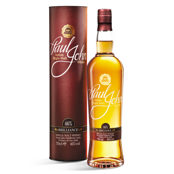 Paul John Brilliance Indian Single Malt Whisky 1,0L 46%