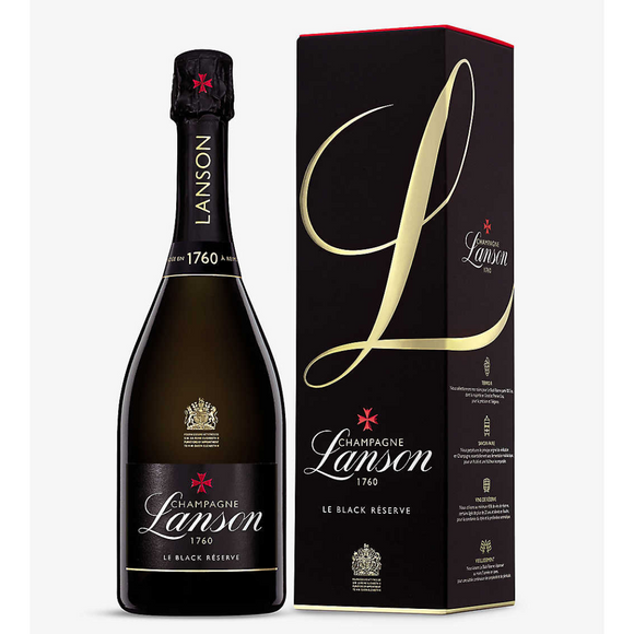 Lanson, Le Black Reserve, Champagne, AOC Brut, 12,5% 0,75L (GB)