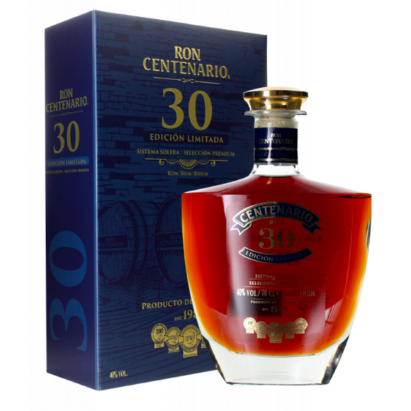 Ron Centenario Solera 30 Y.O. Limited Edition 0,7L 40%