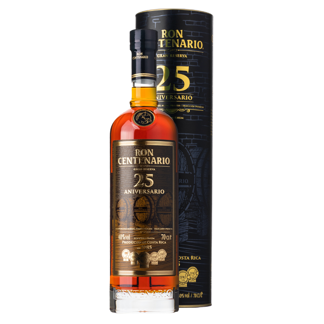 Ron Centenario Solera 25YO Grand Reserva 0,7L 40% – drinksdrinks.lv