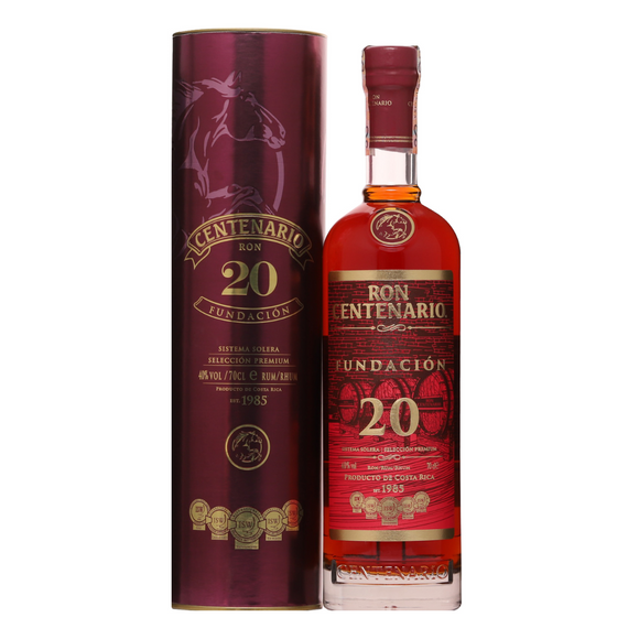 Ron Centenario Fundacion Reserva 20 Y.O. 0,7L 40%