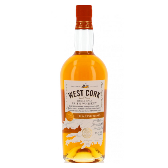 West Cork Rum Cask Finished 0,7L 43%