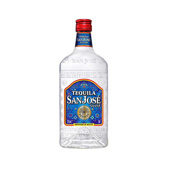 Tequila San Jose Silver 0.7L 35%