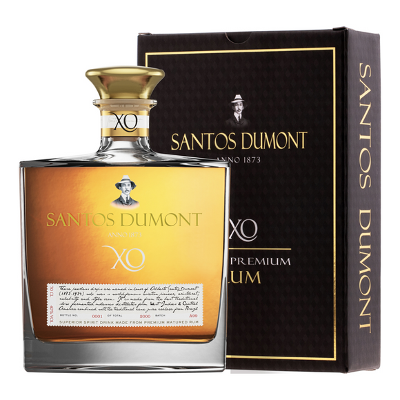 Santos Dumont XO Rum  0,7L 40% + GBX