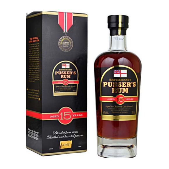 Pusser`s 15 YO 0.7L 40% GB