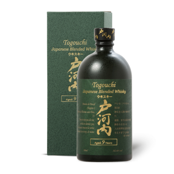 Togouchi 9 Year Old viskijs 0.7L 40% GB