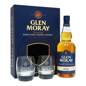 GLEN MORAY CLASSIC 0,7L 40% +2 Glasses