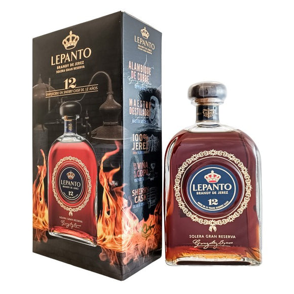 Lepanto Est.Black 12YO brendijs 0,7L 36% GB