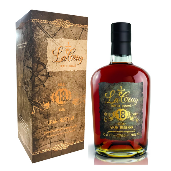 RUMS LA CRUZ 18YO 0,7L 40% GB