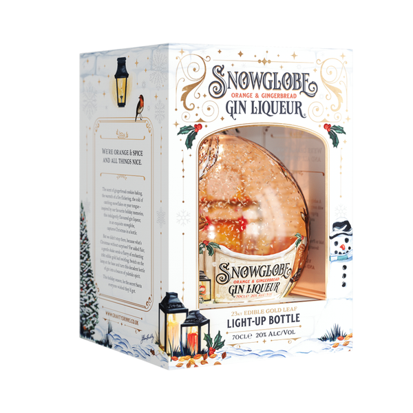 0,7L Gingerbread – Snow Gin Liqueur Globe 20% & Orange